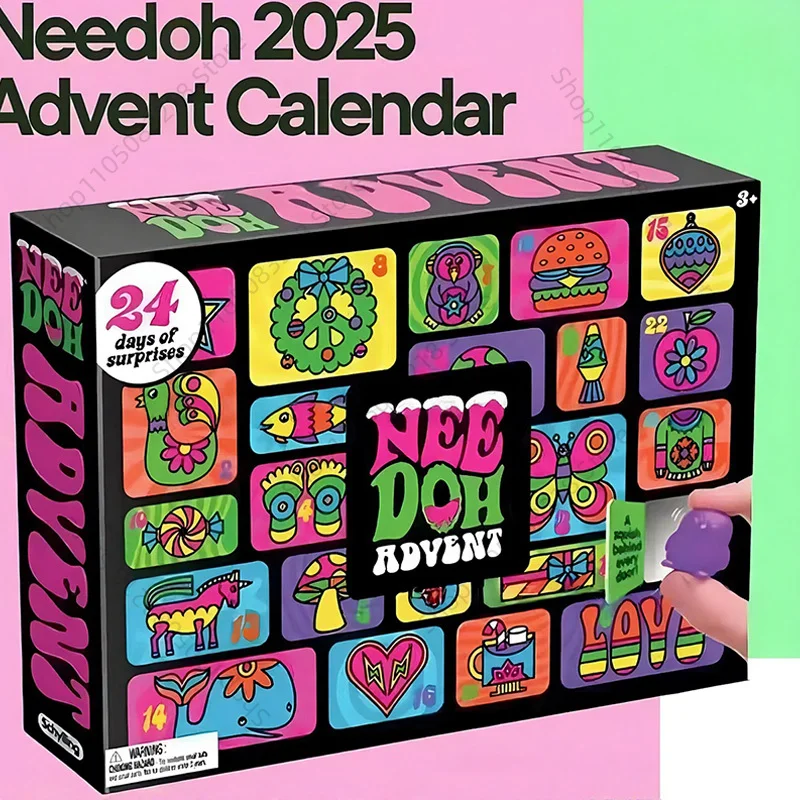 Advent Calendar Gift - 2025 NeeDoh Advent Calendar Gift for
