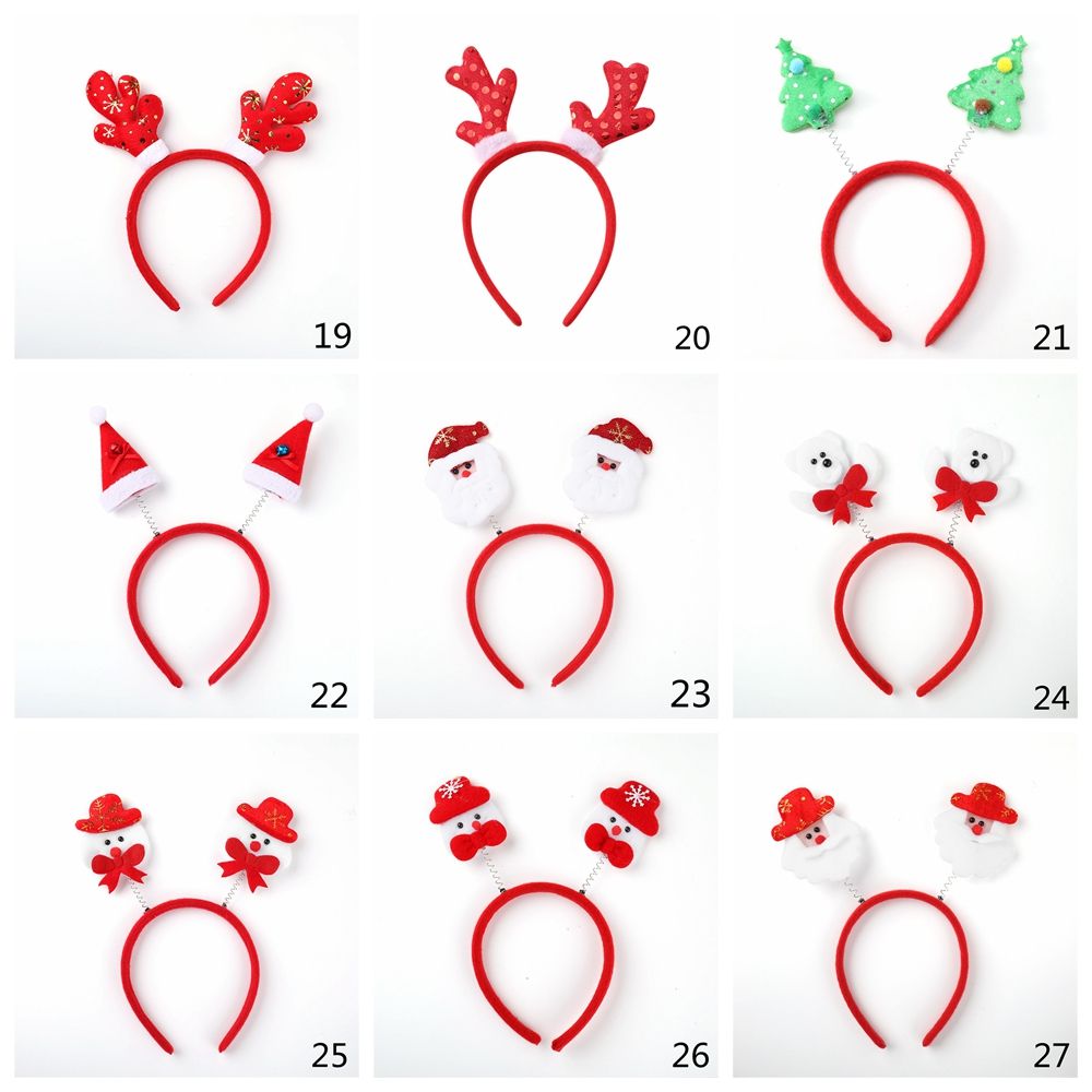 Party Cosplay Tree Ornaments A - Reindeer Antlers Headband ulasan dan harga