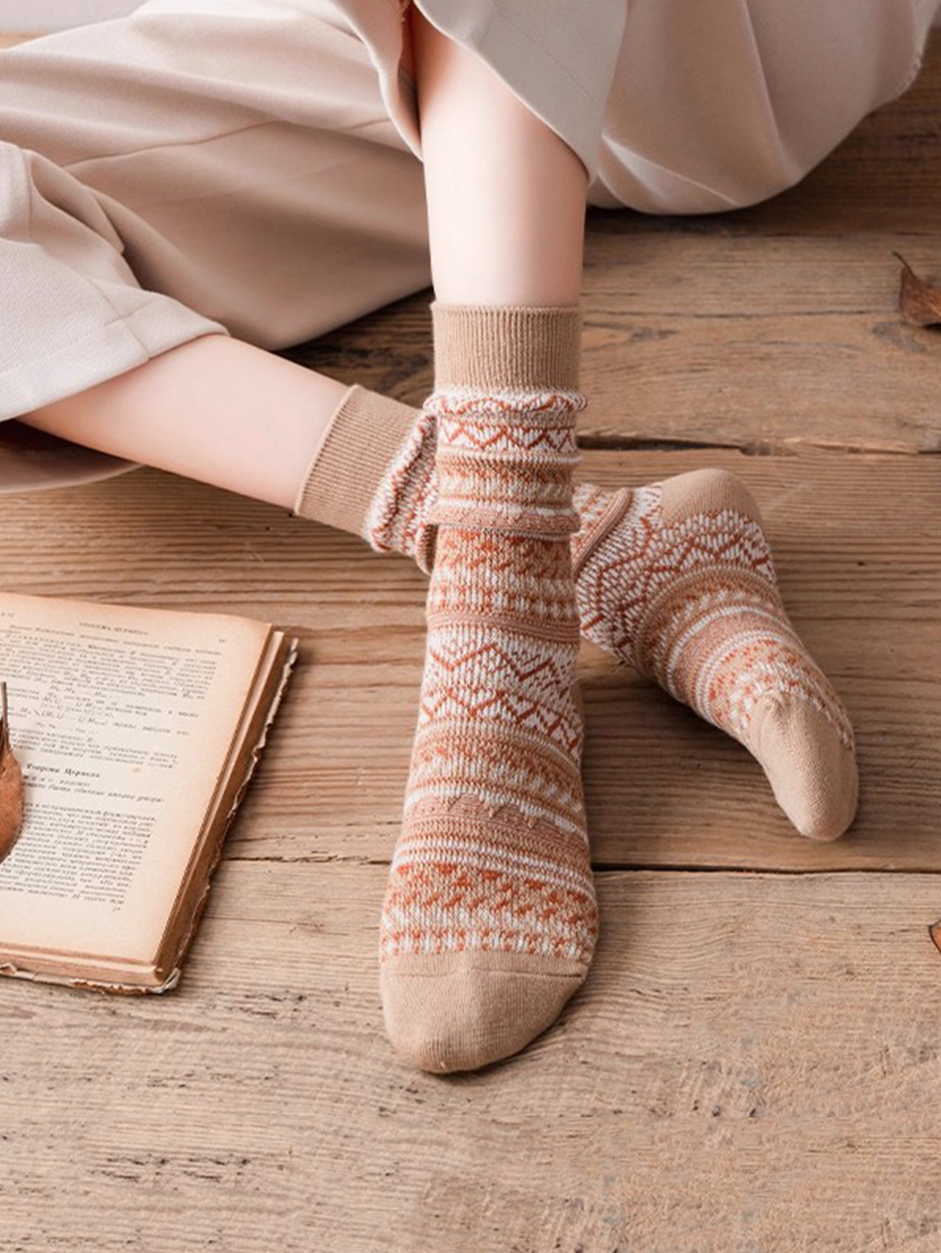 5 Pairs Women  Argyle Comforta - Christmas Throw Blanket ulasan dan harga