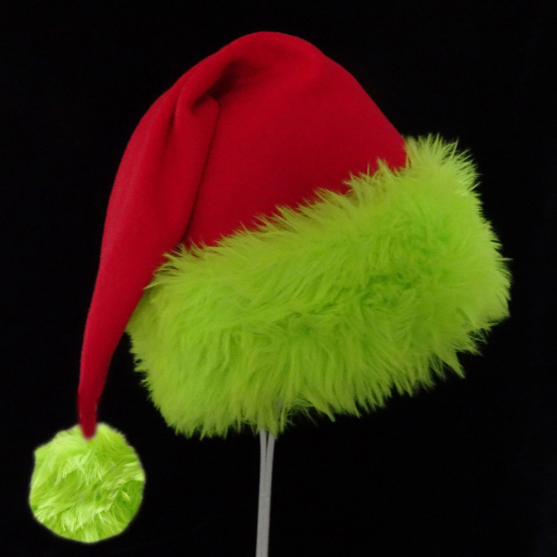 1pc, Santa Claus hat Christmas - Santa Hat Plush ulasan dan harga