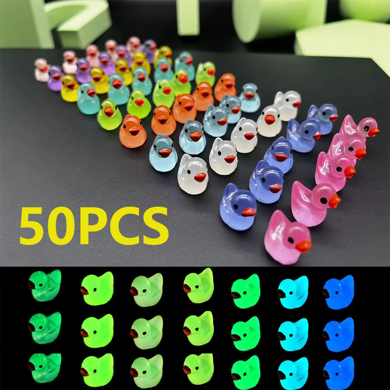 50PCS Glowing Mini Resin Littl - Nutcracker Figurine ulasan dan harga