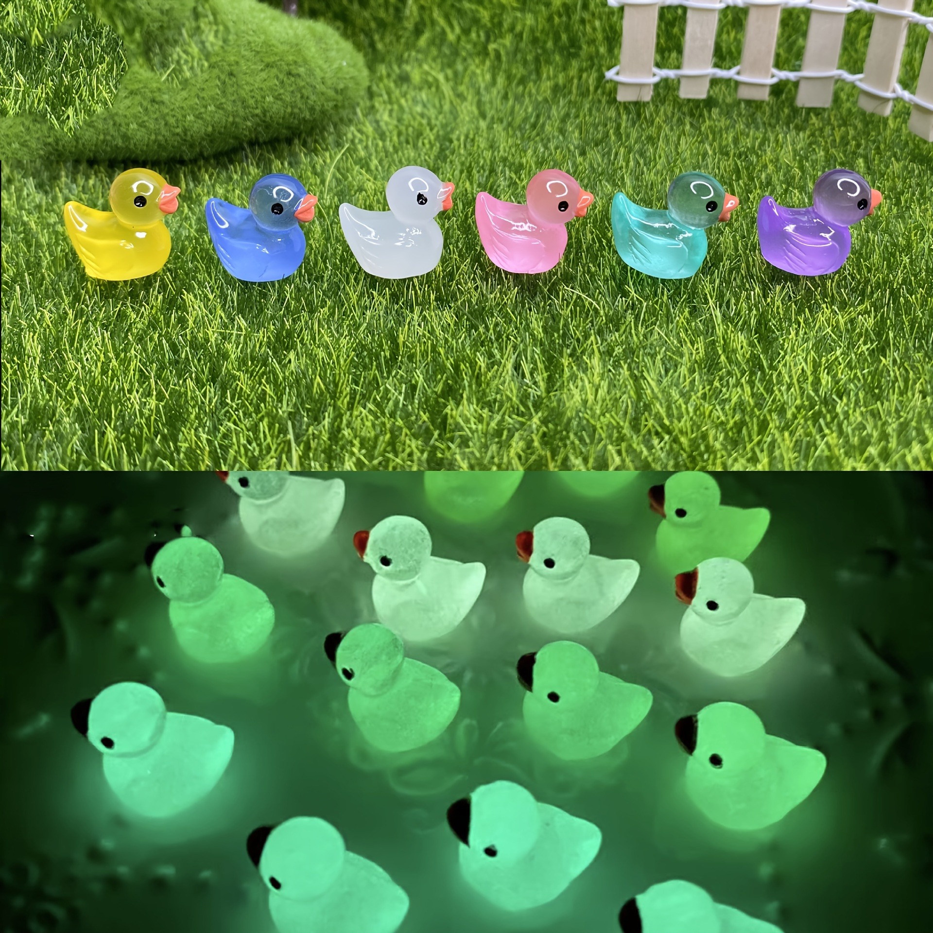 50PCS Glowing Mini Resin Littl - Nutcracker Figurine ulasan dan harga