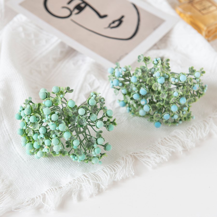 Artificial Plum Flowers Baby's - Christmas Wreath Fake ulasan dan harga