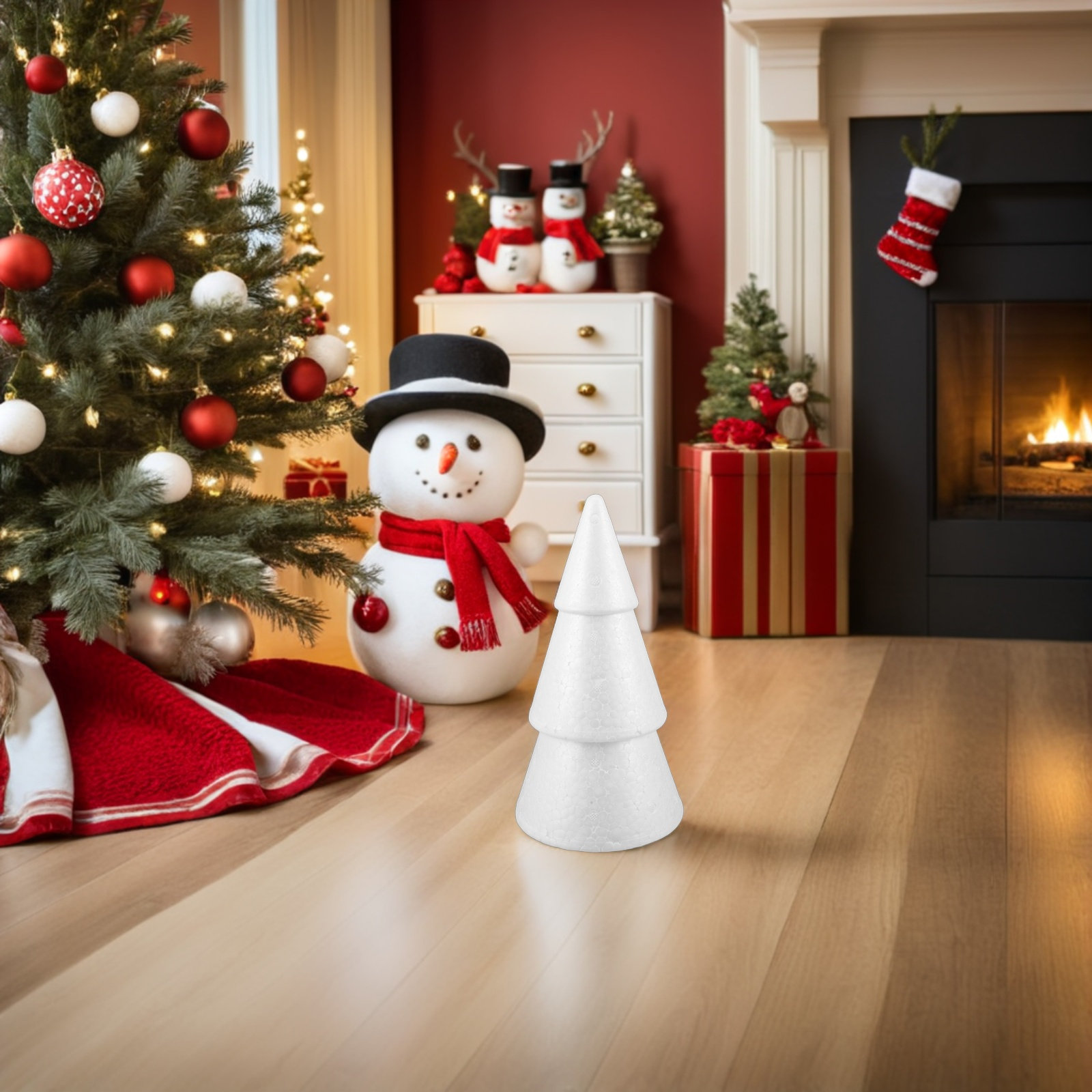 3pcs Foam Christmas Trees Diy  - Christmas Tree Artificial ulasan dan harga