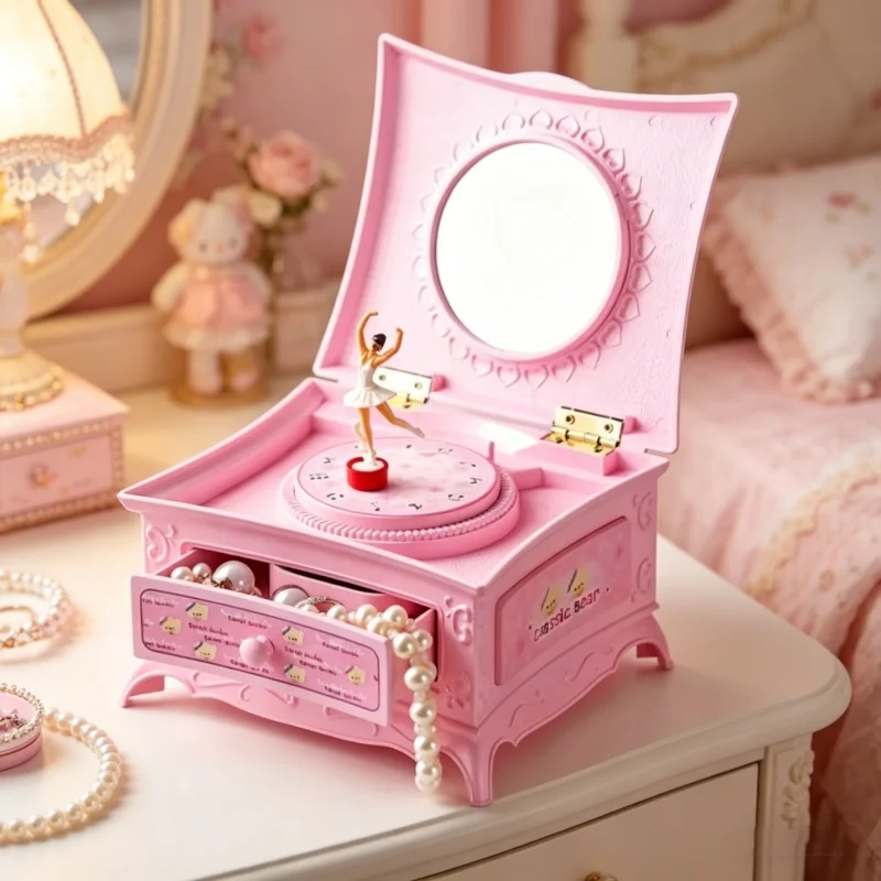 Classic Rotating Ballerina Mus - Snow Globe Musical ulasan dan harga
