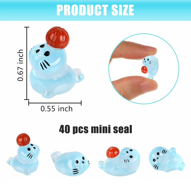 10 Pieces Resin Glow-in-the-Da - Nutcracker Figurine ulasan dan harga