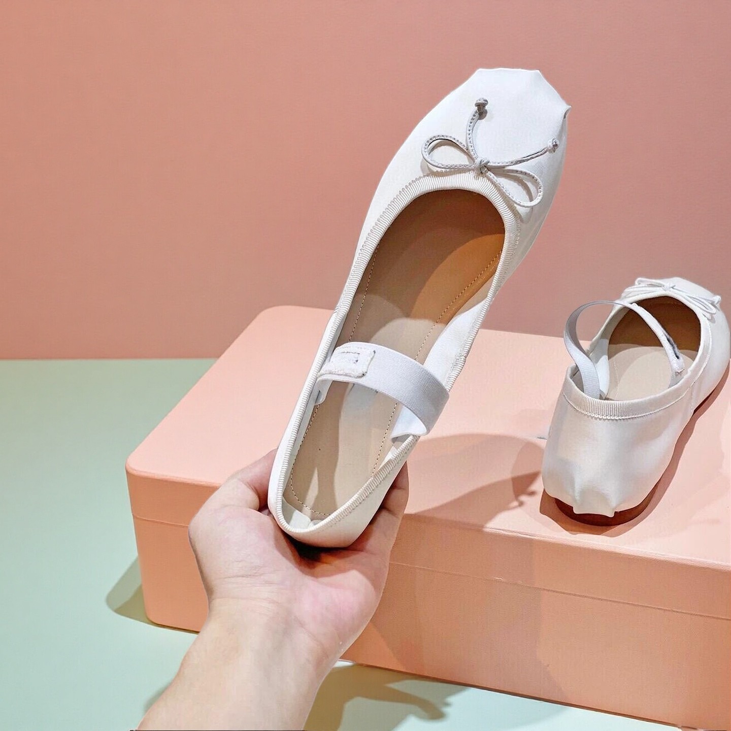 Luxury Ballet Flats, Women's P - Ribbon Bow Gift ulasan dan harga
