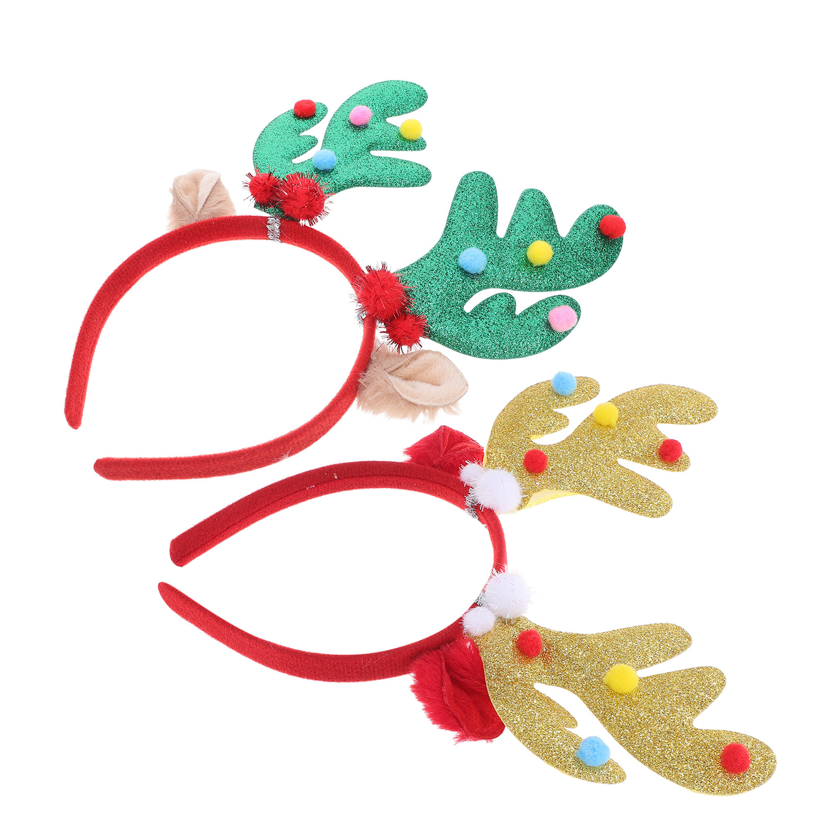 2Pcs Christmas Deer Antlers He - Reindeer Antlers Headband ulasan dan harga