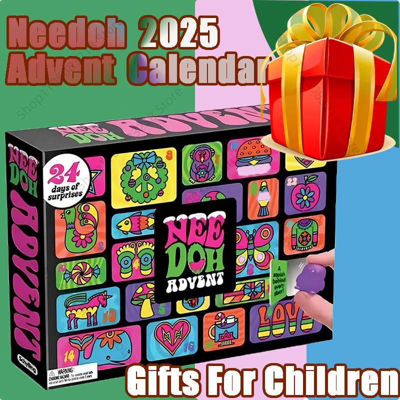 2025 NeeDoh Advent Calendar Gi - Advent Calendar Gift ulasan dan harga