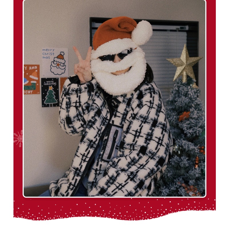Cute Christmas Hat Santa Claus - Santa Hat Plush ulasan dan harga
