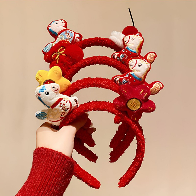 New Year Hair Hoop Girls Led G - Reindeer Antlers Headband ulasan dan harga