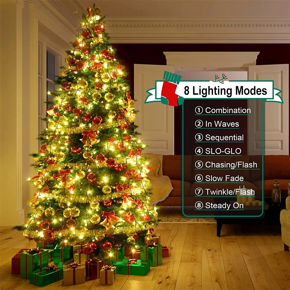 8 Modes Timer LED Christmas Tr - Star Tree Topper ulasan dan harga