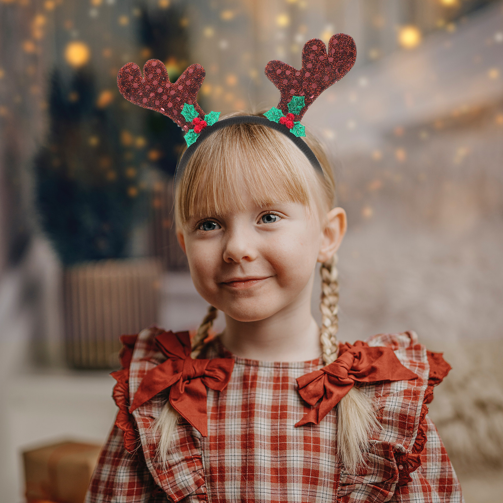 2Pcs Antler Headband Xmas Chri - Reindeer Antlers Headband ulasan dan harga