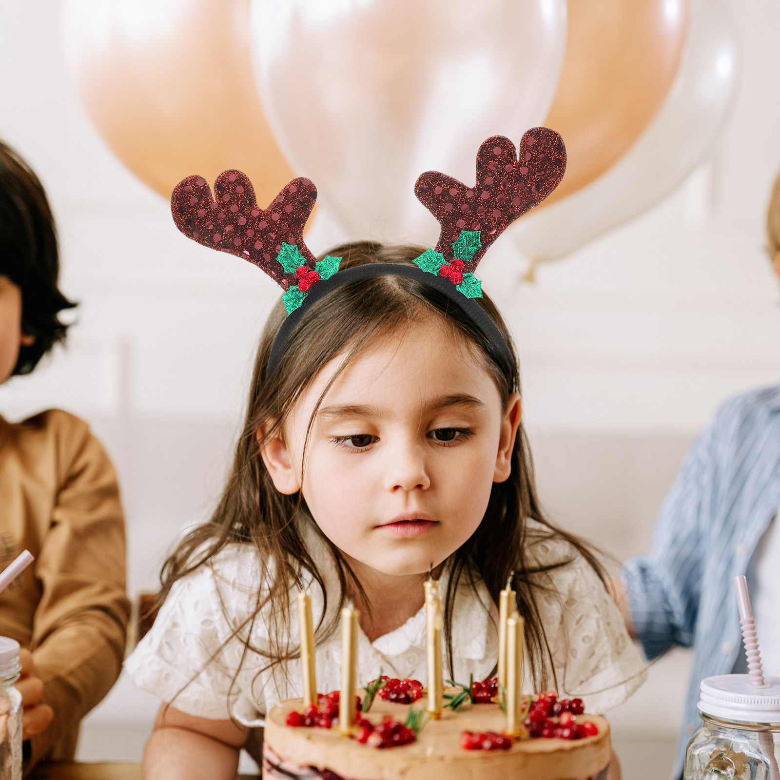 2Pcs Antler Headband Xmas Chri - Reindeer Antlers Headband ulasan dan harga
