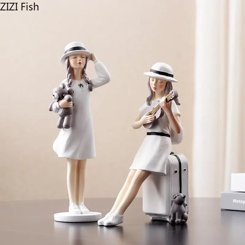 Modern Girl Character Resins S - Nutcracker Figurine ulasan dan harga