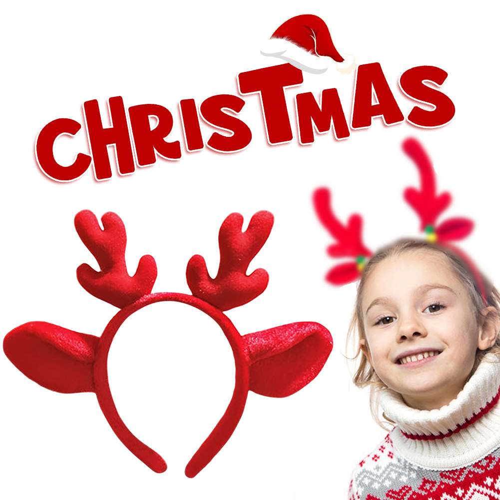 Christmas Headband Reindeer An - Reindeer Antlers Headband ulasan dan harga